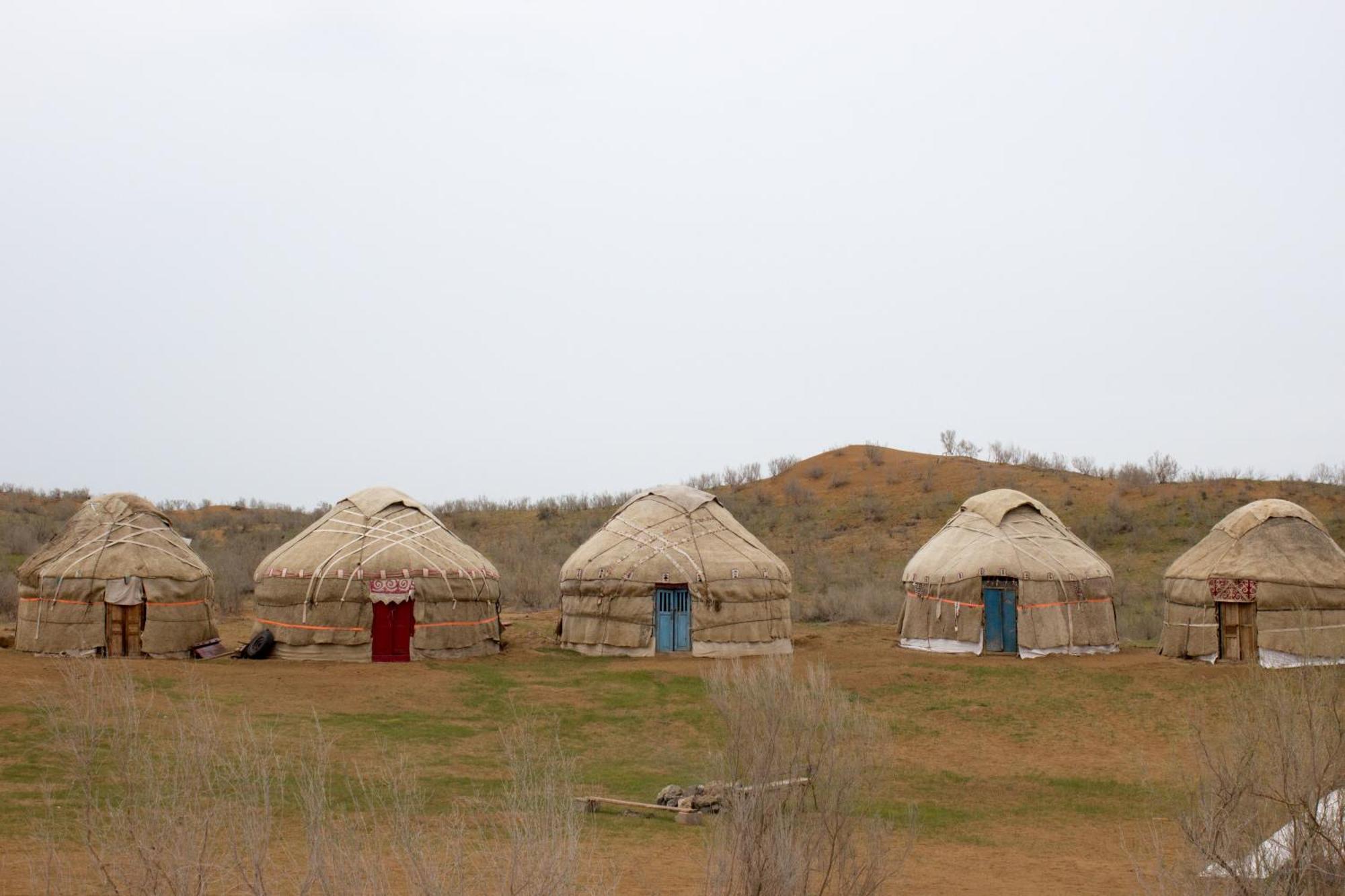 Authentic Uzbek Yurt Camp Eco-Friendly Hotel Nurota Exterior foto