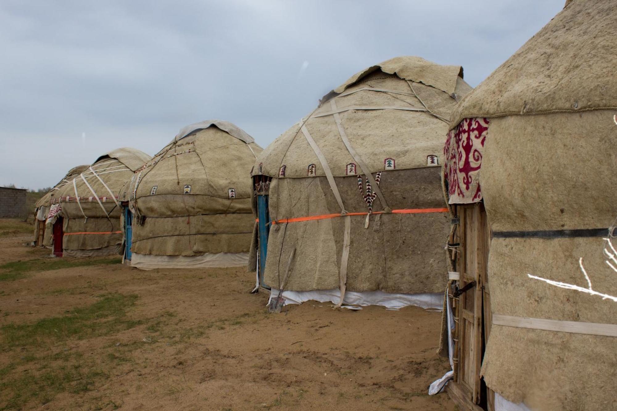 Authentic Uzbek Yurt Camp Eco-Friendly Hotel Nurota Exterior foto