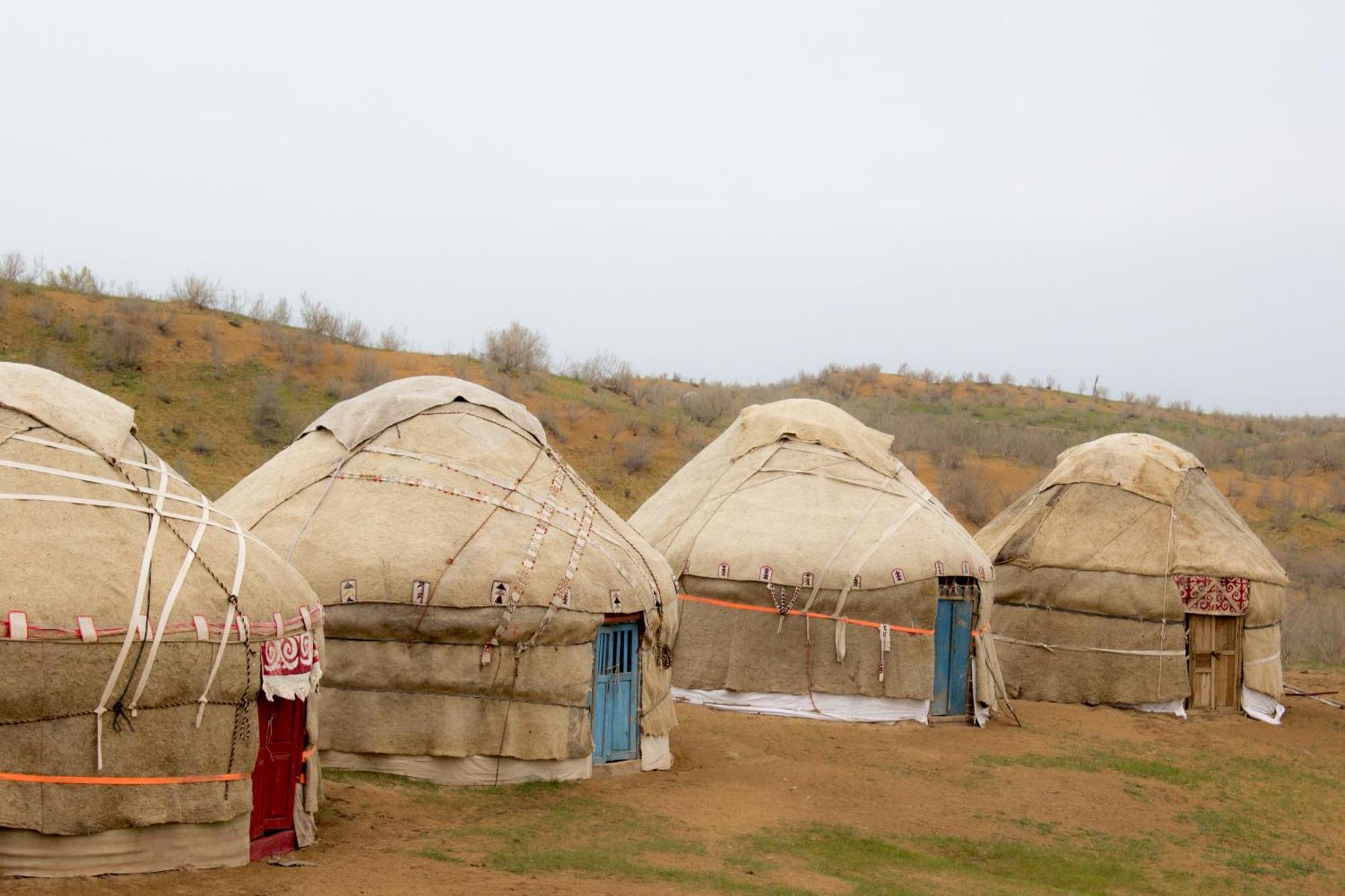 Authentic Uzbek Yurt Camp Eco-Friendly Hotel Nurota Exterior foto