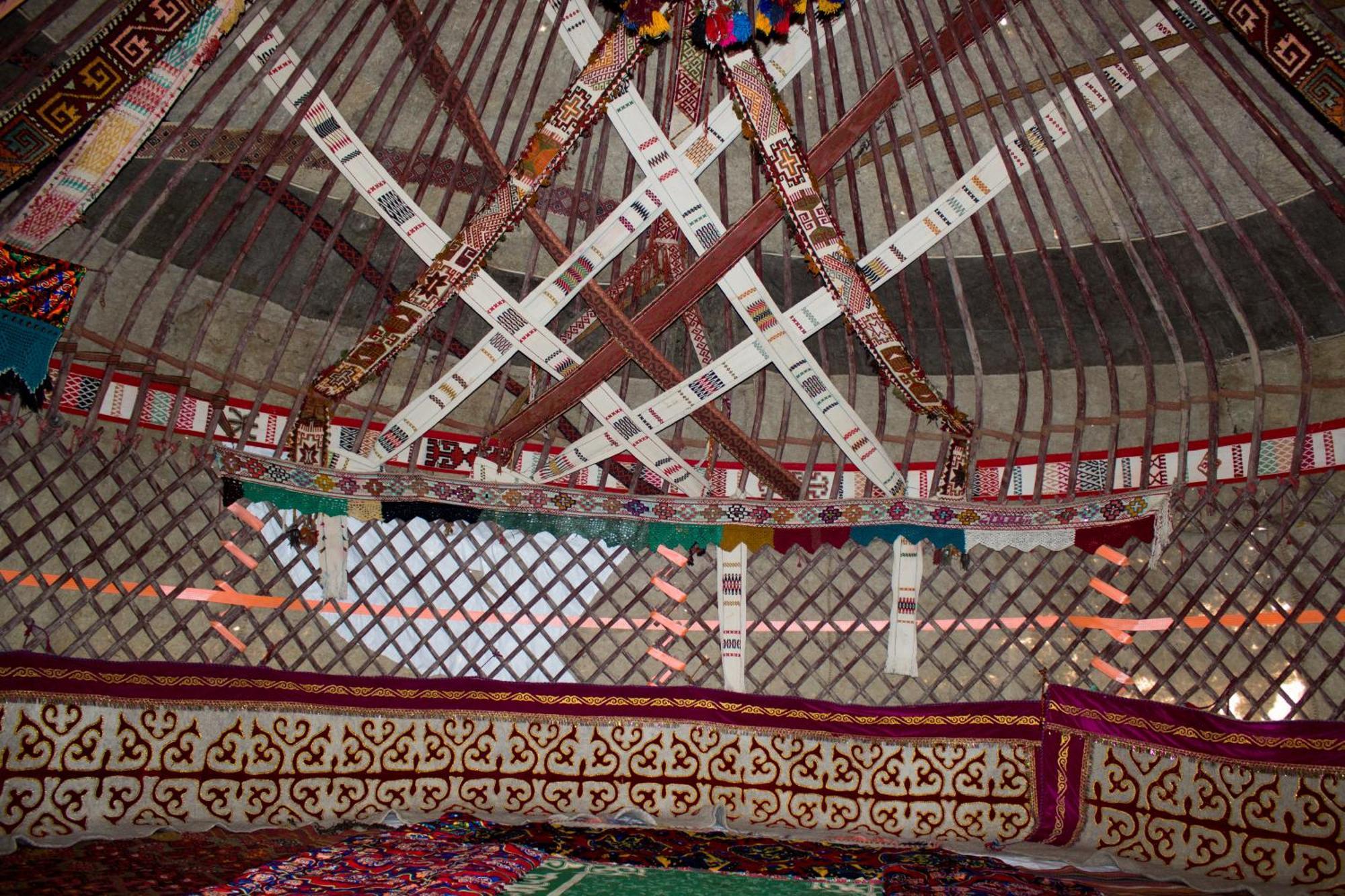 Authentic Uzbek Yurt Camp Eco-Friendly Hotel Nurota Exterior foto