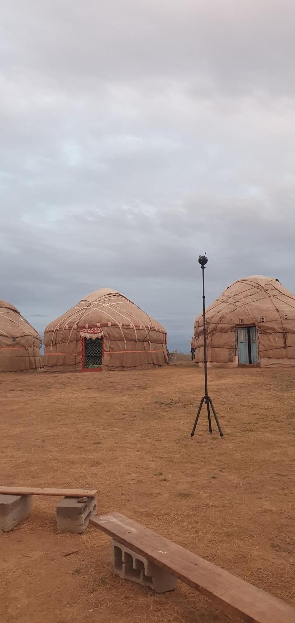 Authentic Uzbek Yurt Camp Eco-Friendly Hotel Nurota Exterior foto